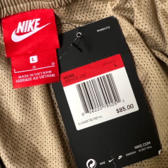 Nike Sportswear Khaki Windrunner Pants Tech NWT - Picture 5 of 7